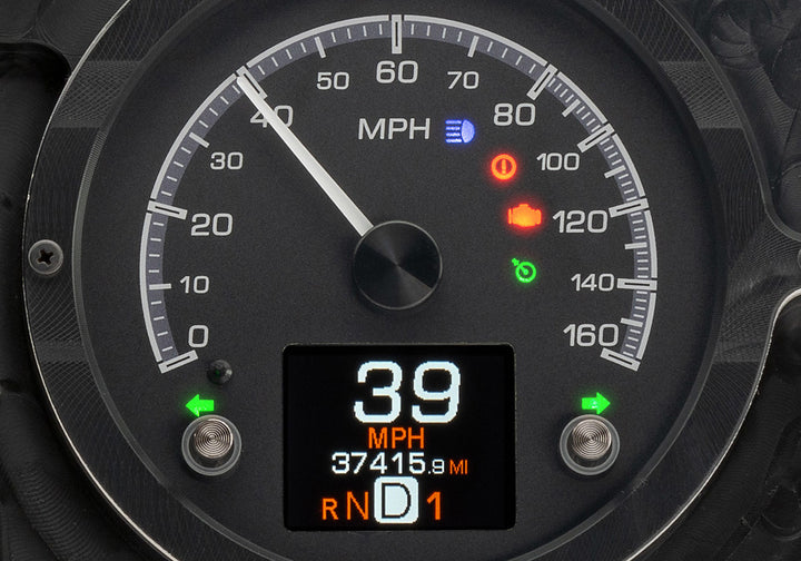 1973- 87 Chevy Pickup, 1973- 91 Chevy Blazer, GMC Jimmy and Suburban HDX Instruments Gauge Kit, Direct Fit, HDX, Analog/Digital, Black Face, White/Multicolor Illuminated Numbers, White/Multicolor Illuminated Pointer, Chevy, Kit  HDX-73C-PU-S HDX-73C-PU-K