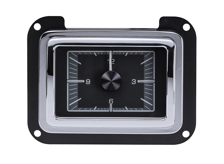 1940 - 1947  Ford Car/Truck HDX Clock Add-on, Black Alloy Background, Selectable Color Options HLC-40F-K HLC-40F-S