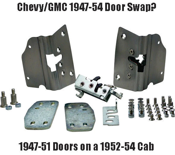 Door Swap 1947 - 1951 Doors On  1952 - 1954 Cab - Altman Easy Latches
