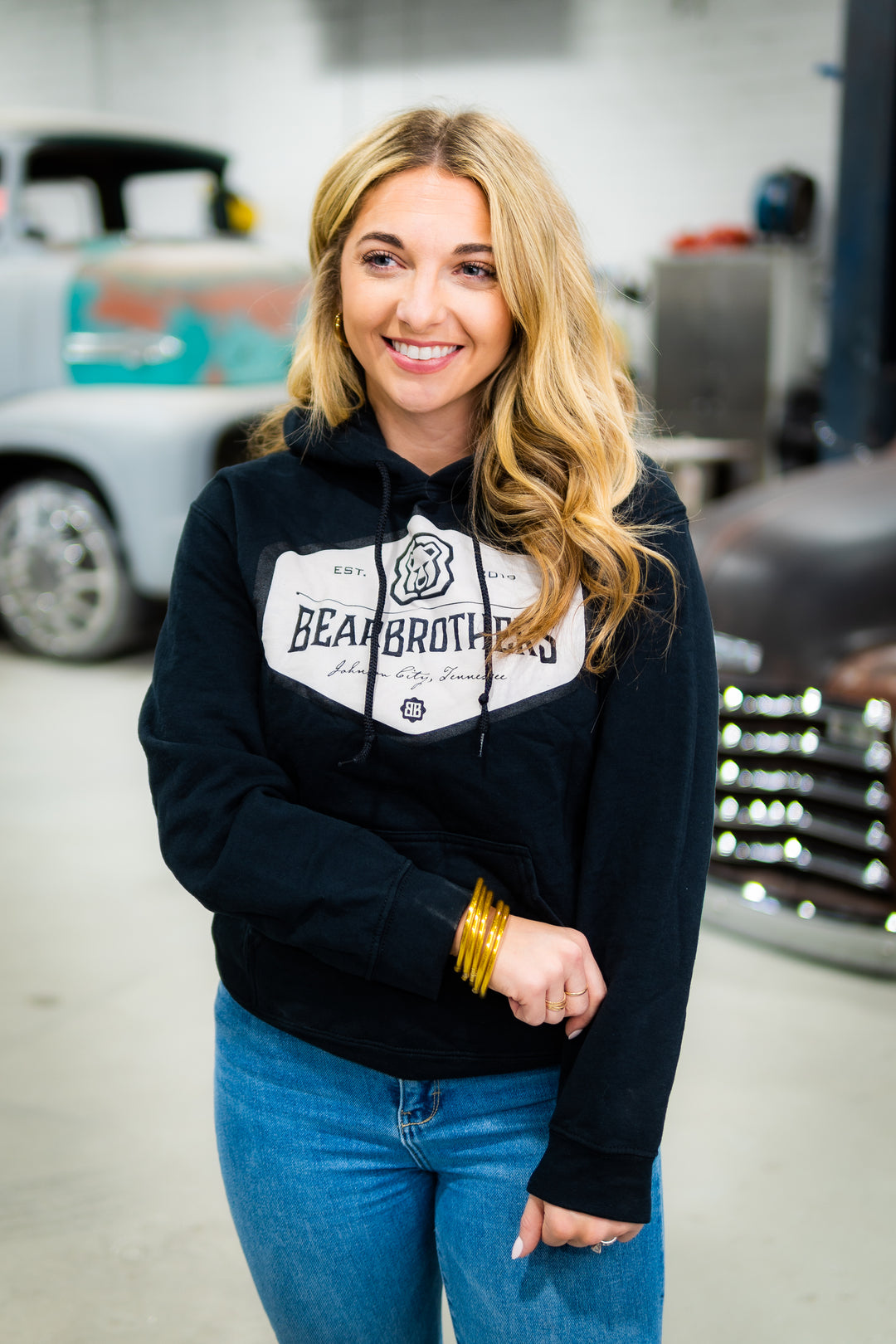 Bear Brothers Classic Logo - Black Hoodie