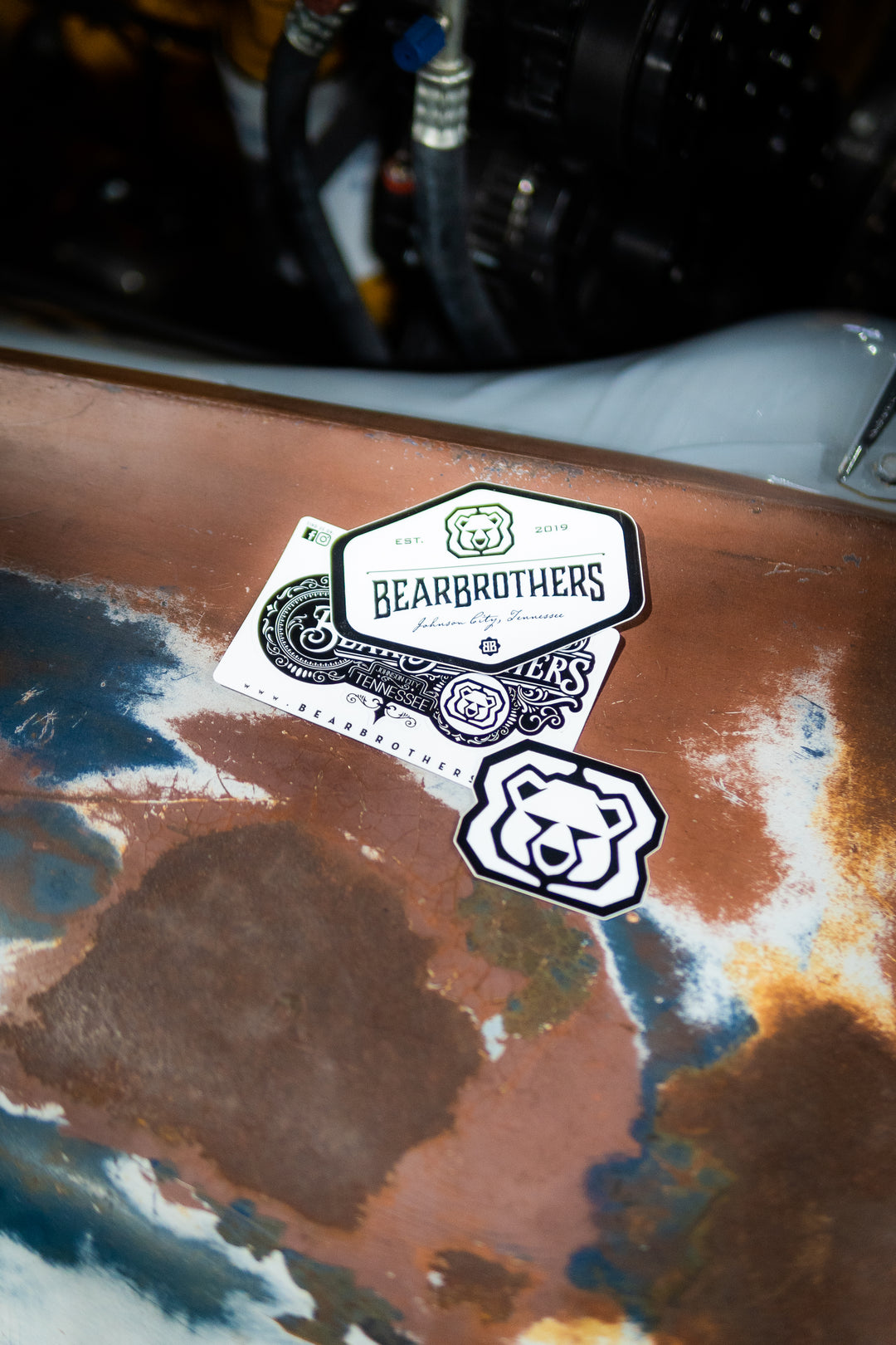 Bear Brothers 3 Pack of Stickers