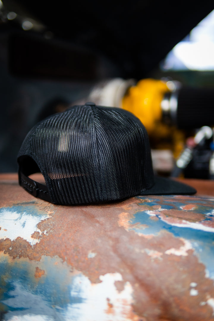 Bear Brothers ICON Patch Flatbill Hat - Black
