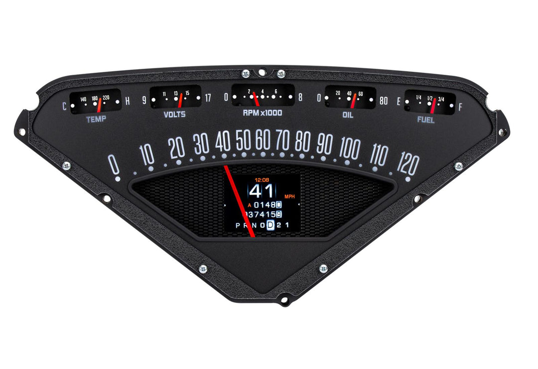 1955-1959 RTX Chevy gauge without bezel.