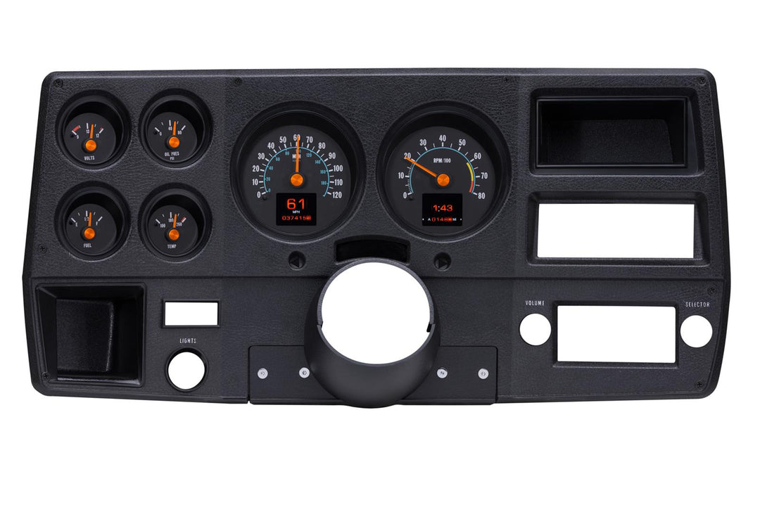 1976-1978 RTX Chevy gauges with bezel.